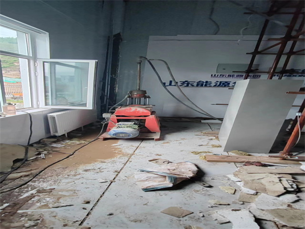 海州地基基础下沉墙体裂缝加固注浆顶升施工